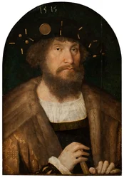 Porträt des dänischen Königs Christian II., 1514-15